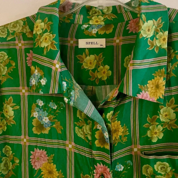 Spell The Flora Shirt in Citrus Crush - Picture 6 of 10